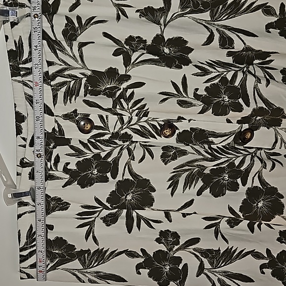 APT 9 Long Green Floral Maxi Skirt Size XXL - Picture 5 of 7